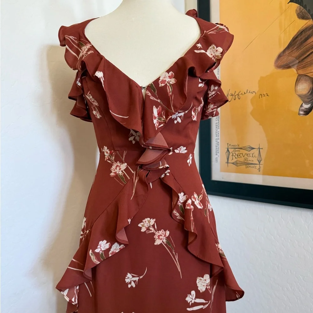 ASTR The Label Floral Ruffle Maxi Dress - Picture 4 of 12
